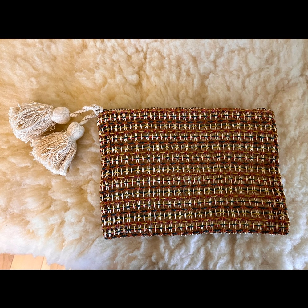 Madewell Woven Clutch